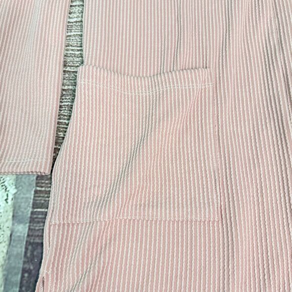Blakele Open Front Cardigan Chill Comfy Pink open front Thumb holes OS - Picture 9 of 13